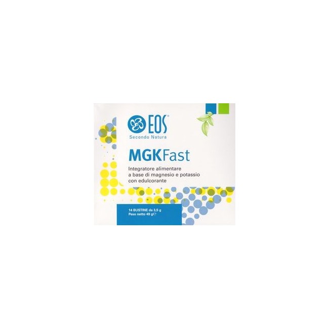 Eos mgk fast 14 bustine integratore di magnesio e potassio Eos mgk fast 14 bustine integratore di magnesio e potassio