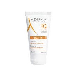 Aderma a-d protect crema senza profumo 50+ 40 ml