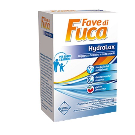 Fave di fuca hydralax 30 bustine monodose integratore lassativo Fave di fuca hydralax 30 bustine monodose integratore lassativo
