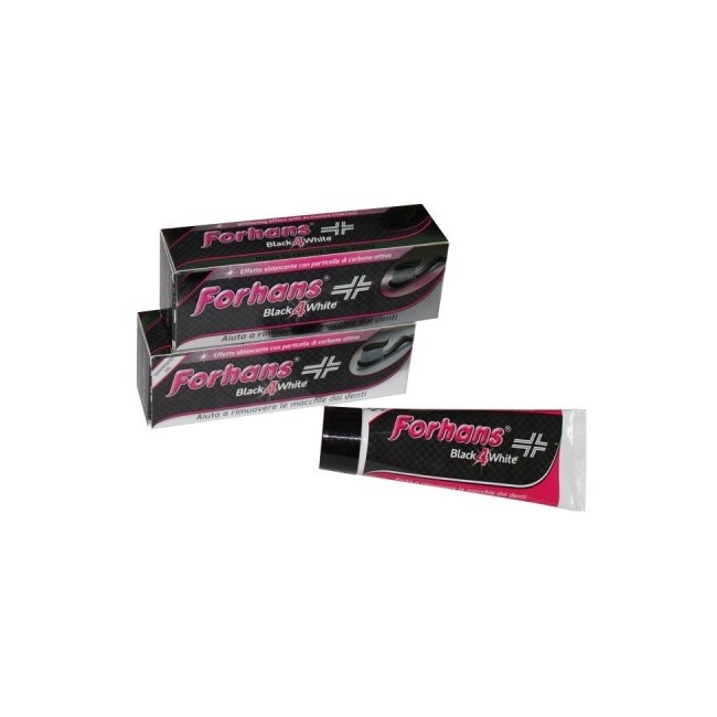 Forhans black4white dentifricio