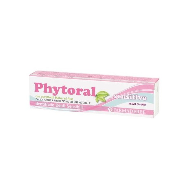Farmaderbe Phytoral dentifricio denti sensibili 75 ml Farmaderbe Phytoral dentifricio denti sensibili 75 ml