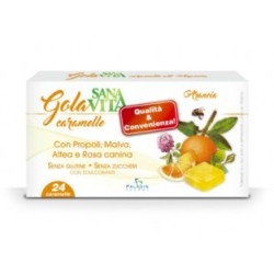 Sanavita gola arancia 24 compresse 