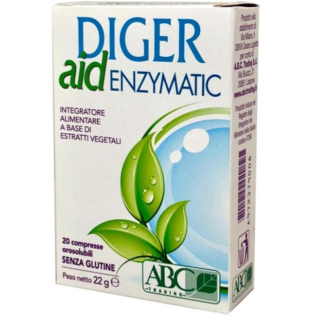 Diger aid enzymatic 20 compresse Diger aid enzymatic 20 compresse