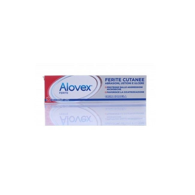 Alovex ferite crema idrofila per abrasioni ed ustioni 30 ml Alovex ferite crema idrofila per abrasioni ed ustioni 30 ml