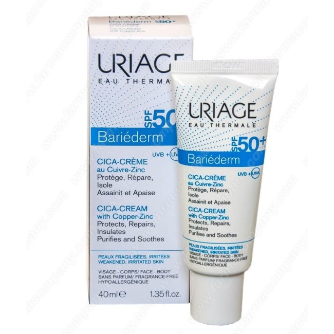 Bariederm cica-crema protezione spf50+ 40 ml per pelli fragili Bariederm cica-crema protezione spf50+ 40 ml per pelli fragili