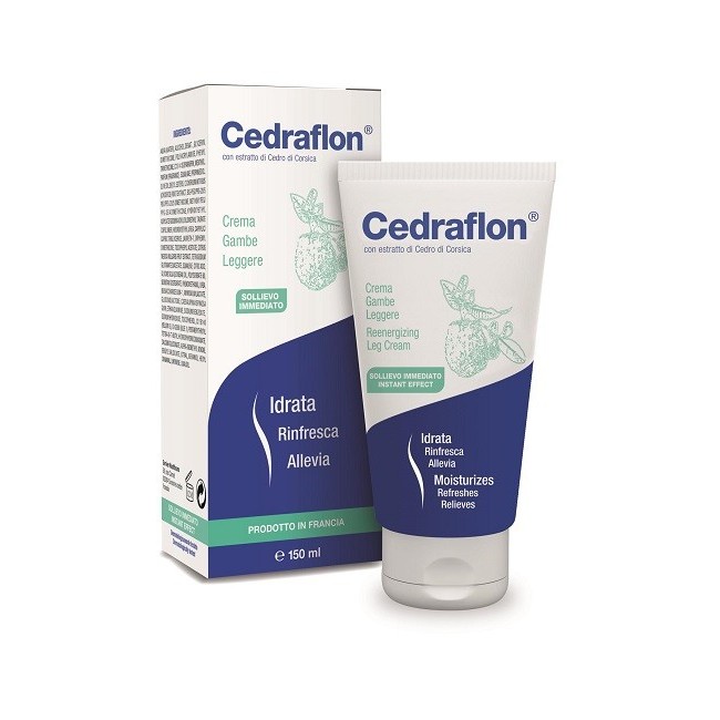 Cedraflon crema idratante e rinfrescante per le gambe 150 ml