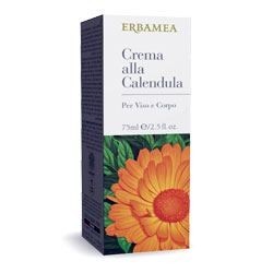 Erbamea Crema alla calendula pelle sensibile ed arrossata  75ml