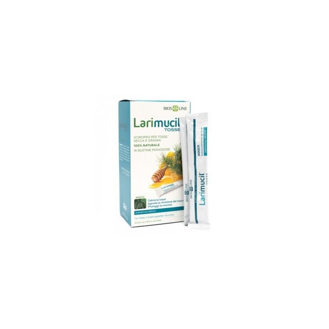 Larimuciltosse adulti 16 bustine monodose 10 ml Larimuciltosse adulti 16 bustine monodose 10 ml