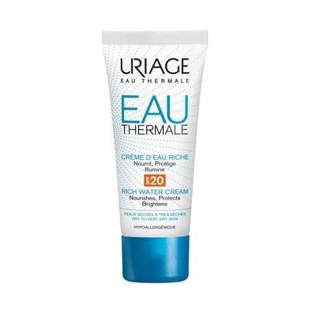 Uriage Eau thermale crema ricca acqua spf 20 i Uriage Eau thermale crema ricca acqua spf 20 i