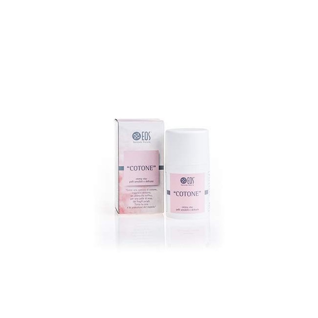 Eos crema viso cotone pelle sensibili leggera e delicata 50 ml