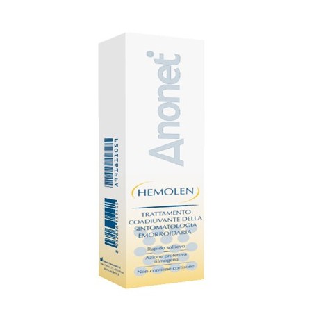 Uniderm Hemolen anonet crema per le emorroidi 30 ml