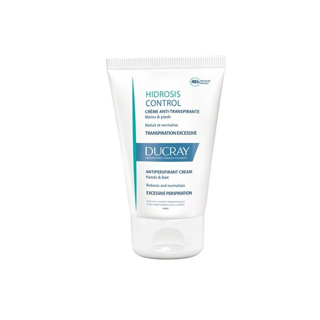Ducray Hidrosis control crema antitraspirante mani piedi 50 ml Ducray Hidrosis control crema antitraspirante mani piedi 50 ml