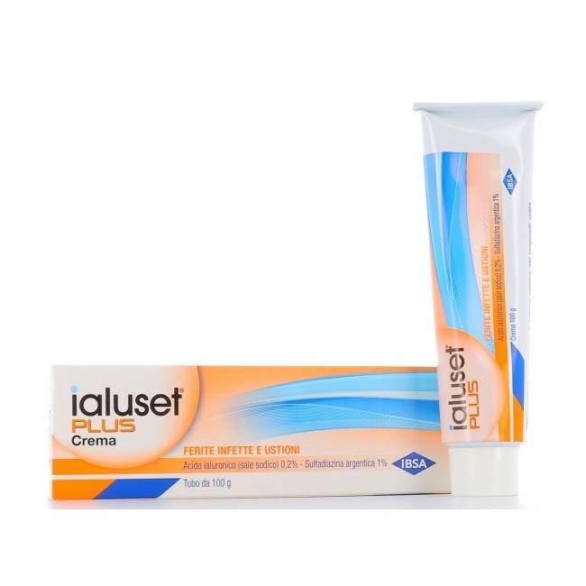 Ialuset plus crema medicazione cicatrizzante 100 g Ialuset plus crema medicazione cicatrizzante 100 g