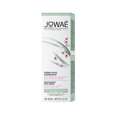 Jowae crema ricca idratante per pelle secca e sensibile 40 ml Jowae crema ricca idratante per pelle secca e sensibile 40 ml