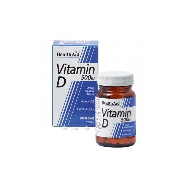 Healthaid Vitamina d 500iu 60 compresse