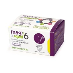 Mag 6 rapid 20 bustine integratore alimentare di magnesio