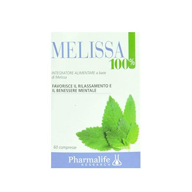 Pharmalife Melissa 100 60 compresse integratore alimentare Pharmalife Melissa 100 60 compresse integratore alimentare