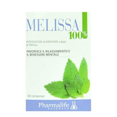 Pharmalife Melissa 100 60 compresse integratore alimentare Pharmalife Melissa 100 60 compresse integratore alimentare