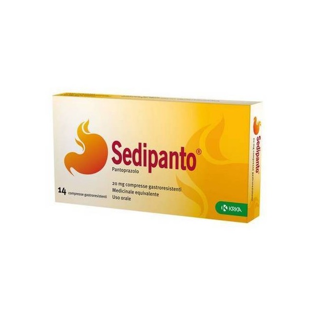 Sedipanto 14 compresse di omeprazolo per il reflusso gastrico Sedipanto 14 compresse di omeprazolo per il reflusso gastrico