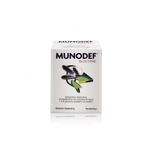 Munodef 12 bustine integratore con colostro di capra Munodef 12 bustine integratore con colostro di capra