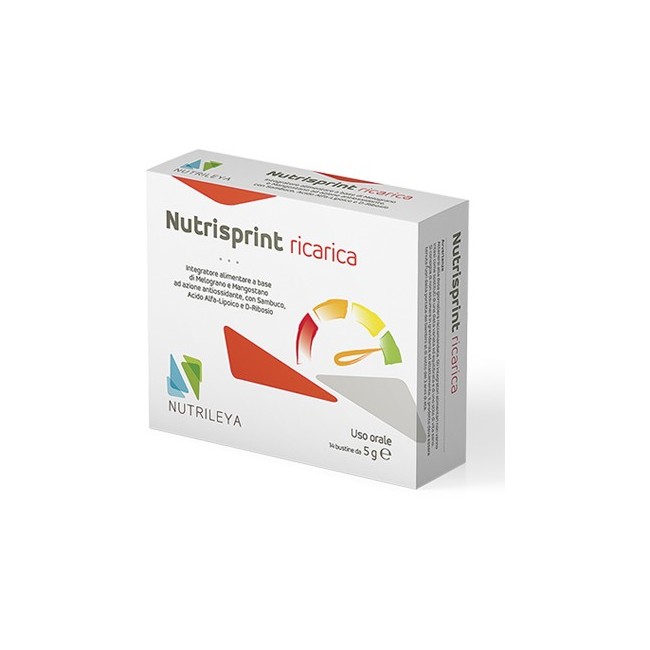 Nutrisprint ricarica 14 bustine da 5 g integratore alimentare Nutrisprint ricarica 14 bustine da 5 g integratore alimentare