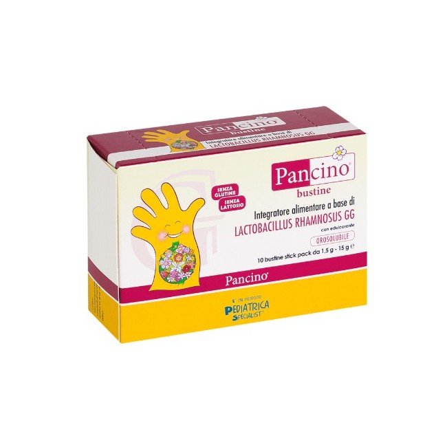Pancino 10 bustine integratore di probiotici per bambini