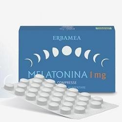 Erbamea Melatonina 1mg 90 compresse integratore per dormire