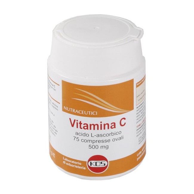 Kos Vitamina C 75 Compresse Ovali integratore alimentare Kos Vitamina C 75 Compresse Ovali integratore alimentare