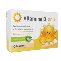 Metagenics  Vitamina D 400 Ui 168 Compresse