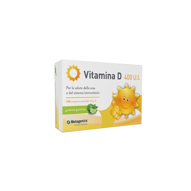 Metagenics  Vitamina D 400 Ui 168 Compresse 