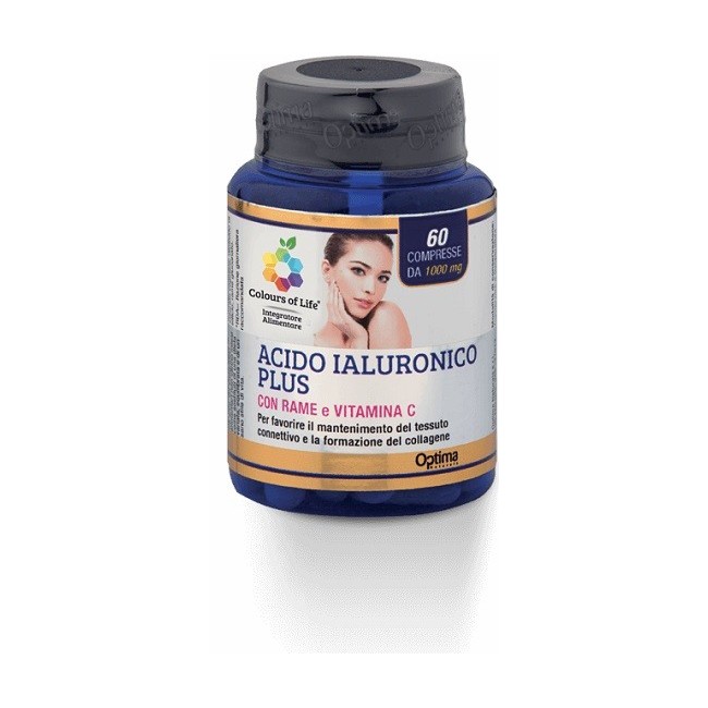 Colours Of Life Acido Ialuronico Plus 60 Compresse 1000 Mg Colours Of Life Acido Ialuronico Plus 60 Compresse 1000 Mg