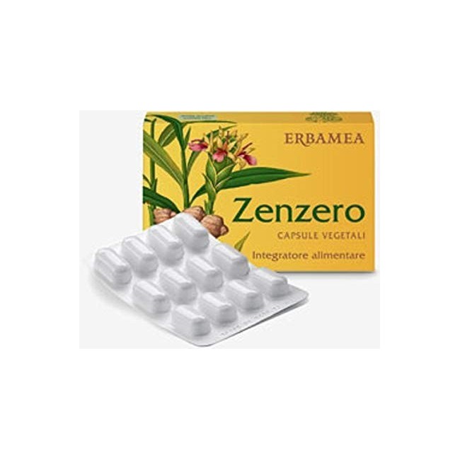Erbamea Zenzero 24 capsule integratore alimentare Erbamea Zenzero 24 capsule integratore alimentare