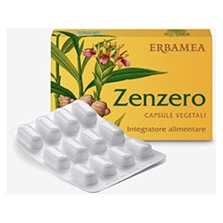 Erbamea Zenzero 24 capsule integratore alimentare Erbamea Zenzero 24 capsule integratore alimentare