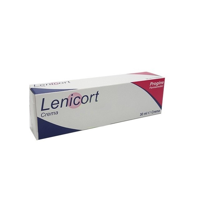 Progine Lenicort crema per bruciore e prurito della pelle 30 g Progine Lenicort crema per bruciore e prurito della pelle 30 g