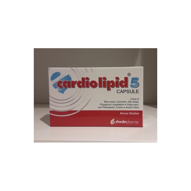 Shedir Cardiolipid 5 30 capsule integratore per il colesterolo