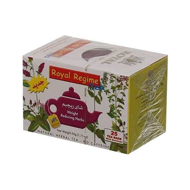 Flora Royal regime tea 25 buste tisana per perdere peso