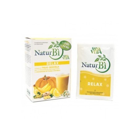 Sanavita naturbi' relax 8 bustine integratore alimentare Sanavita naturbi' relax 8 bustine integratore alimentare