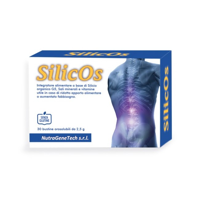 Nutragenetech Silicos 30 bustine integratore alimentare Nutragenetech Silicos 30 bustine integratore alimentare