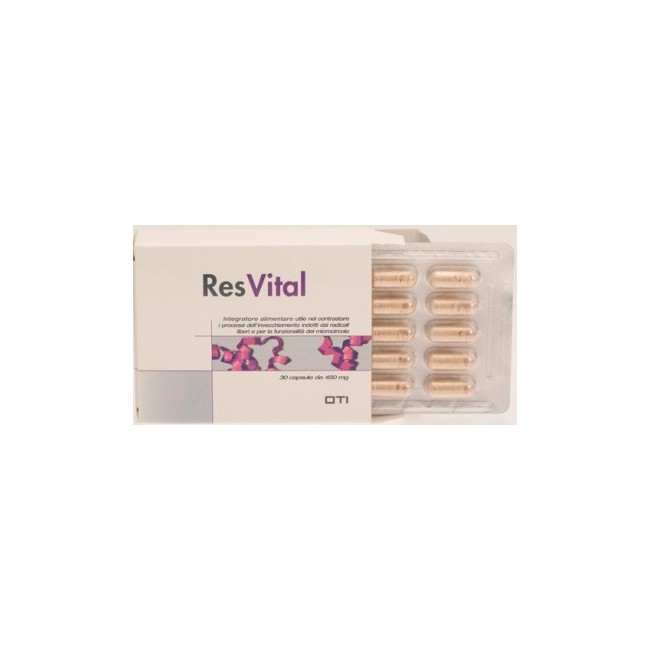 Oti Resvital 30 Capsule 450mg Oti Resvital 30 Capsule 450mg