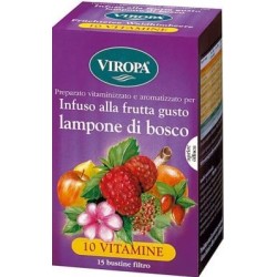 Viropa 10 vitamine lampone infuso 15 bustine