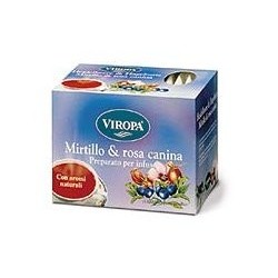 Viropa mirtillo e rosa canina infuso 15 bustine