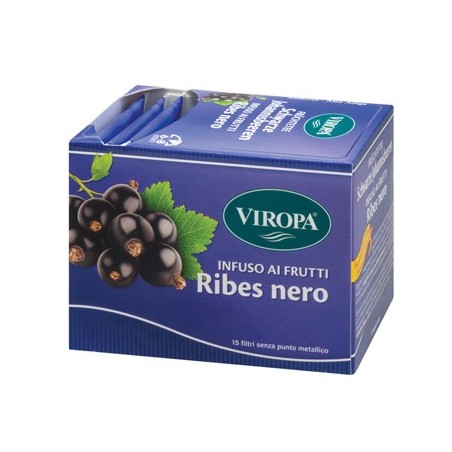 Viropa ribes nero infuso 15 bustine Viropa ribes nero infuso 15 bustine