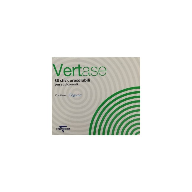 Vertase 30 bustine orosolubili da 2 g integratore di citicolina Vertase 30 bustine orosolubili da 2 g integratore di citicolina