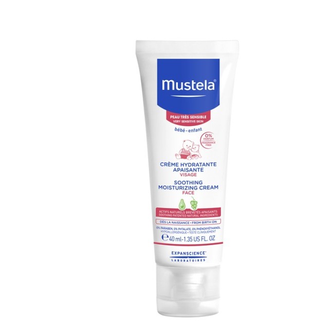 Mustela crema idratante lenitiva per bambini 40 ml Mustela crema idratante lenitiva per bambini 40 ml
