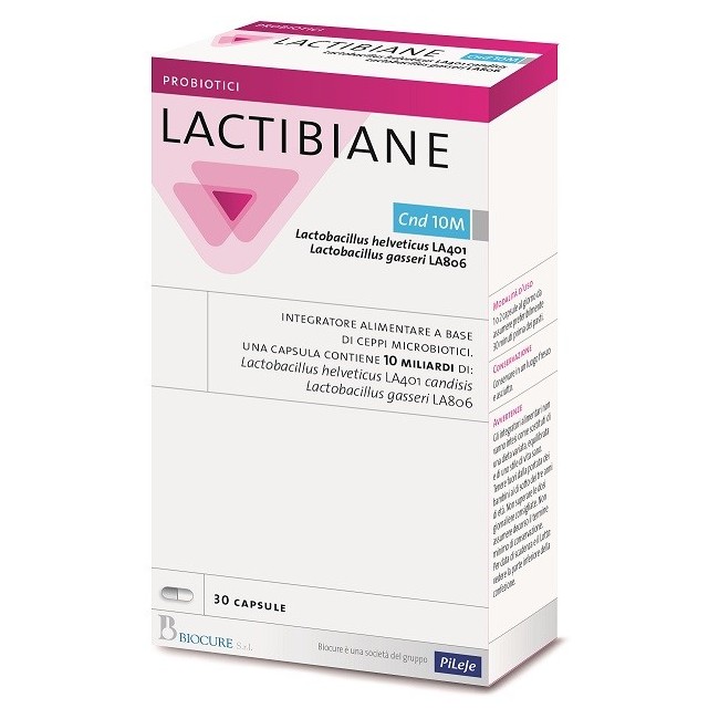 Biocure Lactibiane cnd 10m 30 capsule integratore