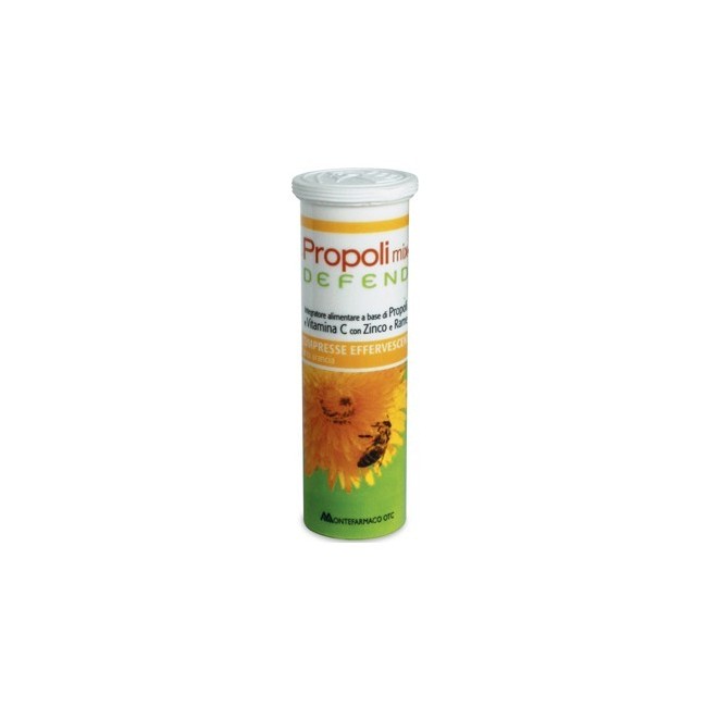 Propoli mix defend 10 compresse effervescenti Propoli mix defend 10 compresse effervescenti