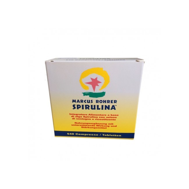 Spirulina marcus rohrer 540 compresse Spirulina marcus rohrer 540 compresse