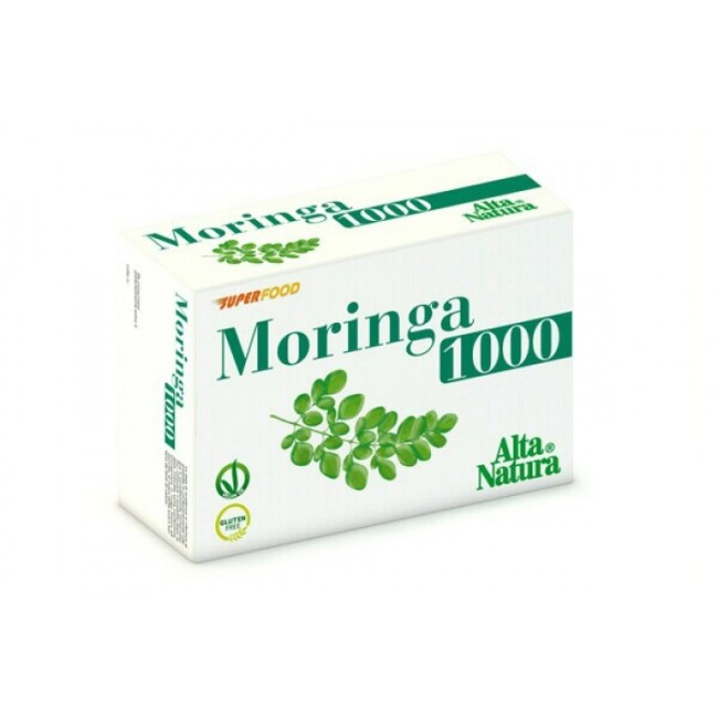 Alta Natura Moringa 1000 45 compresse da 1,2 g integratore alimentare Alta Natura Moringa 1000 45 compresse da 1,2 g integratore alimentare