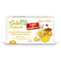 Sanavita gola limone miele 24 compresse