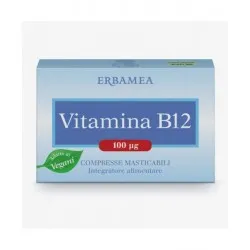 Erbamea Vitamina b12 integratore 90 compresse masticabili